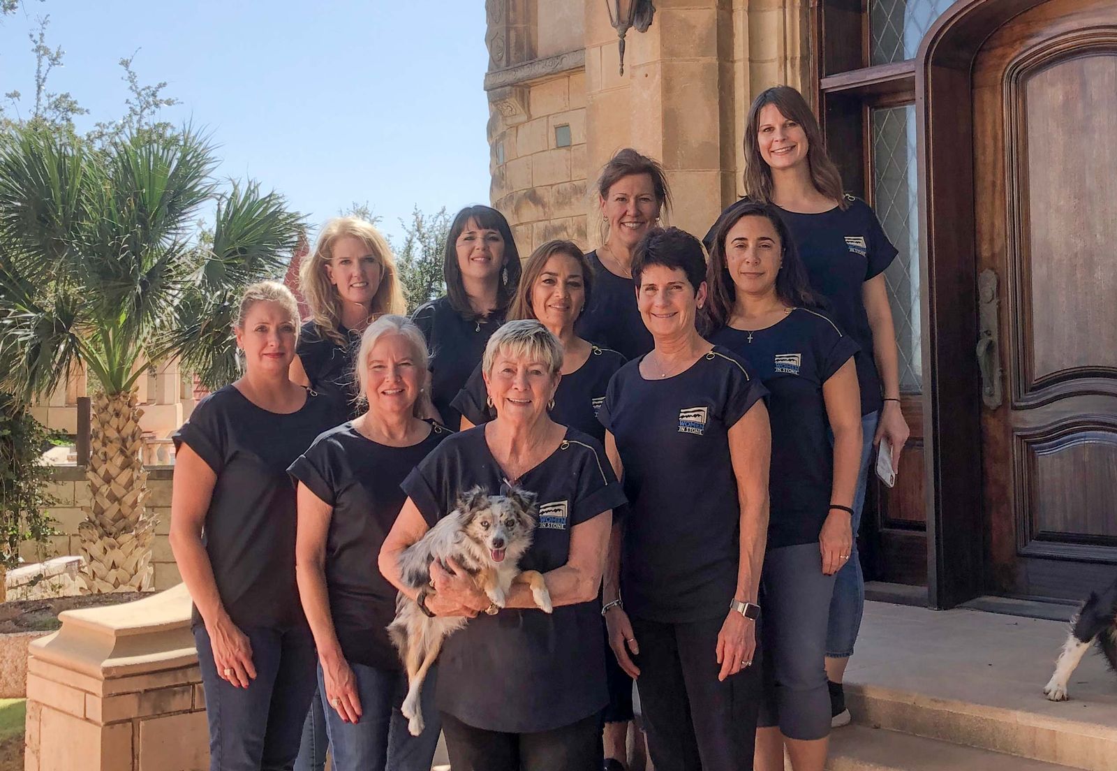 women in stone